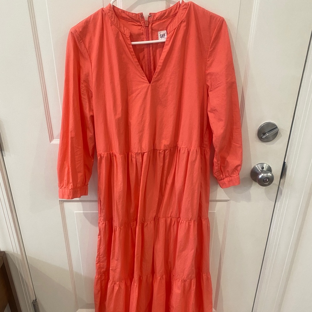 Tiered maxi dress
